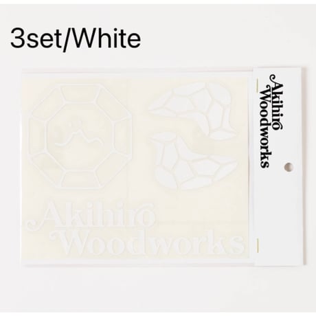 Akihiro Woodworks, Sticker