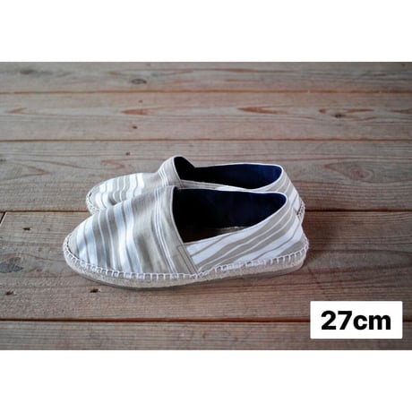 PORTER CLASSIC, ESPADRILLES (MEN'S) FRENCH VINTAGE FABRIC  LIMITED