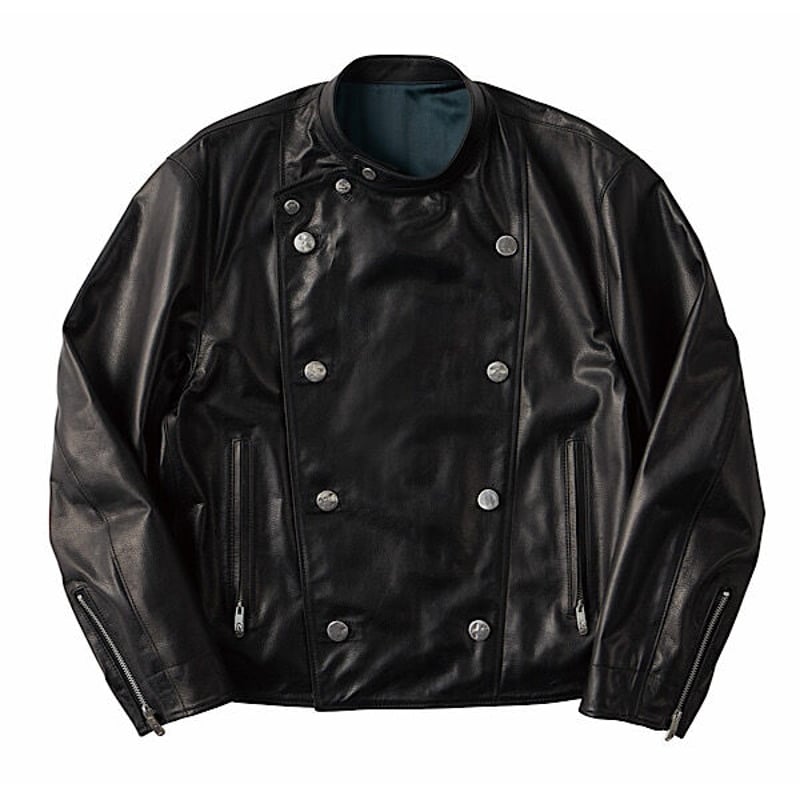 PORTER CLASSIC, LEATHER CLASSIC DOUBLE JACKET W