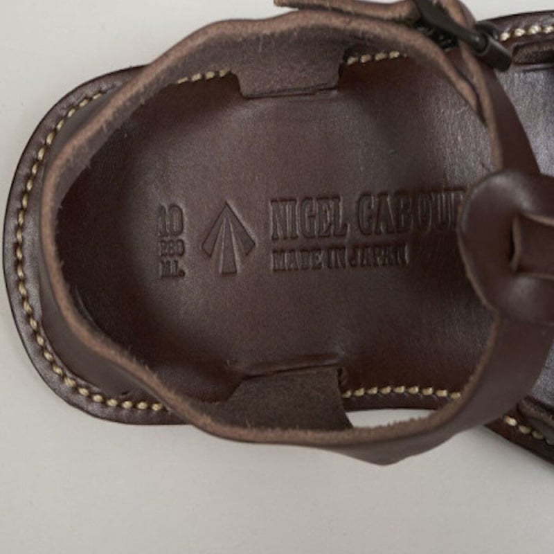 NIGEL CABOURN, LEATHER GURKHA SANDAL | Purveyors NIGEL CABOURN, LEATHER GURKHA SANDAL | Purveyors