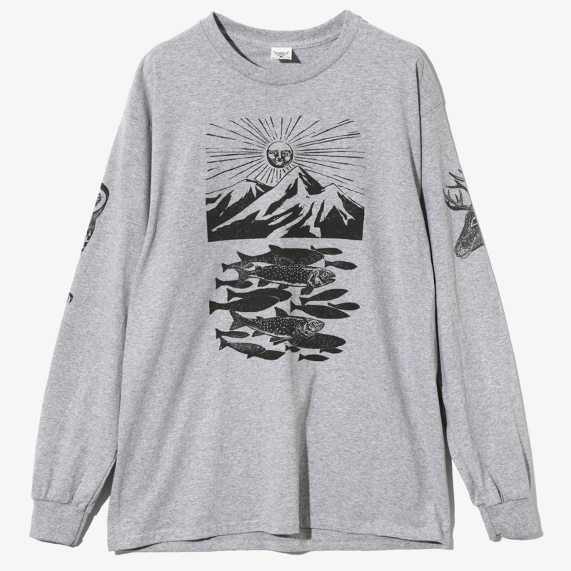 South2 West8 x F.KITAMURA L/S Tee - Cotton Jers
