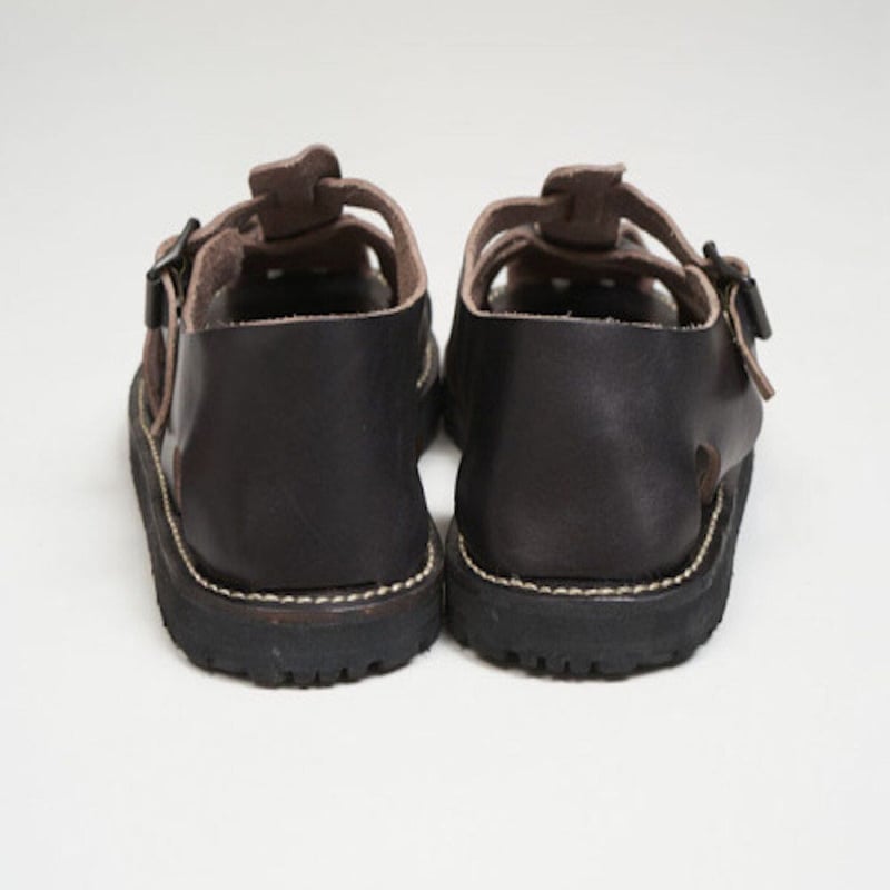 NIGEL CABOURN, LEATHER GURKHA SANDAL | Purveyors
