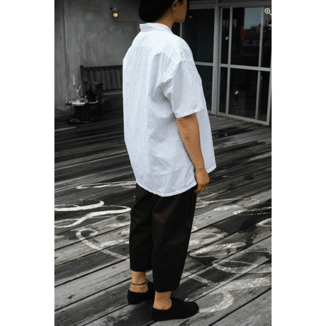 PORTER CLASSIC, KEROUAC GOLD STRIPE SHIRT