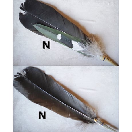 She Dances on Water, Unique and individual Feather Hat Pin