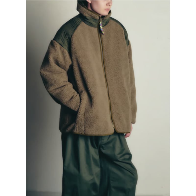 is-ness, REVERSIBLE FLEECE DOW N JACKET is-ness
