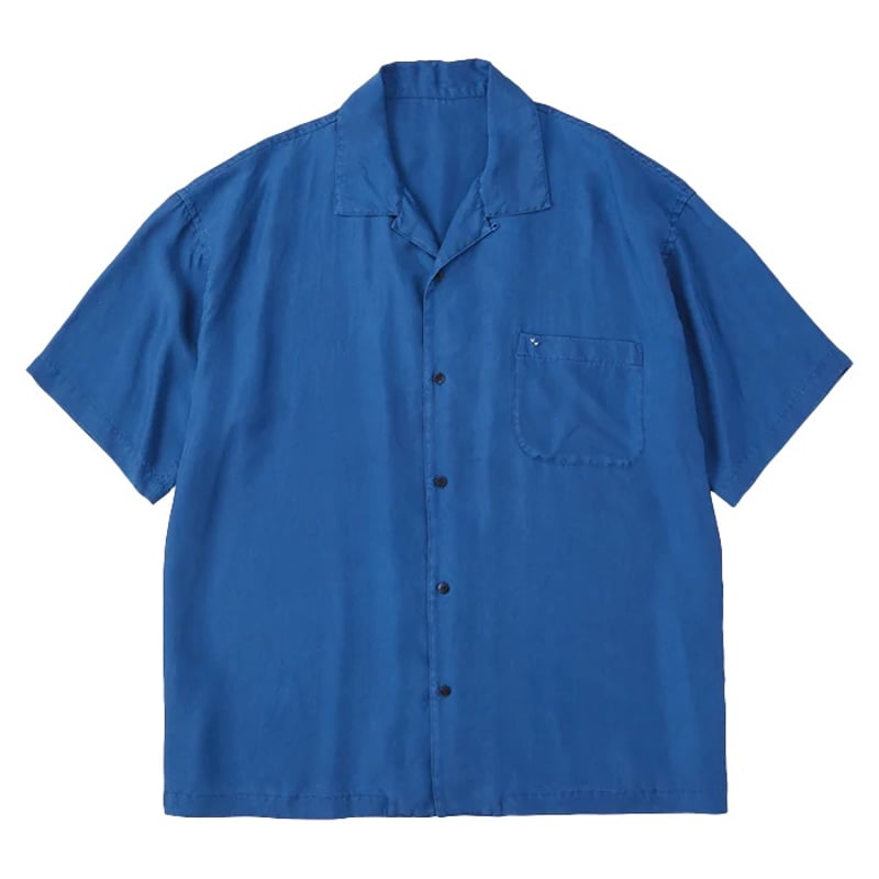 PORTER CLASSIC, H/W INDIGO SILK SHIRT | Purveyors