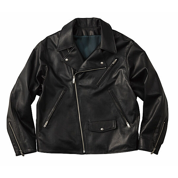 PORTER CLASSIC, PC RIDERS JACKET W/LOVE&PEACE |