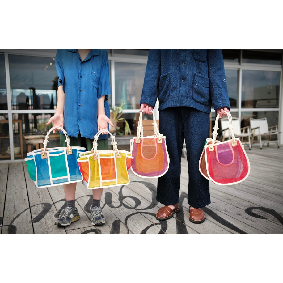 TARASUKIN BONKERS, みかん網のKNOT bag ''TOOL TOTE''