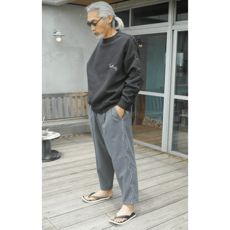 LeeMake, WAVE ST PANTS(ピースマーク刺繍ver)