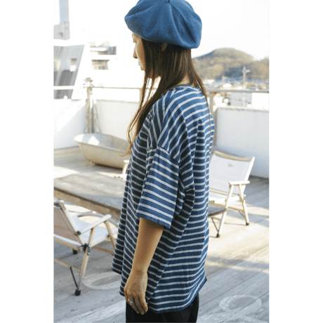 PORTER CLASSIC, BEATNIK BORDER T-SHIRT