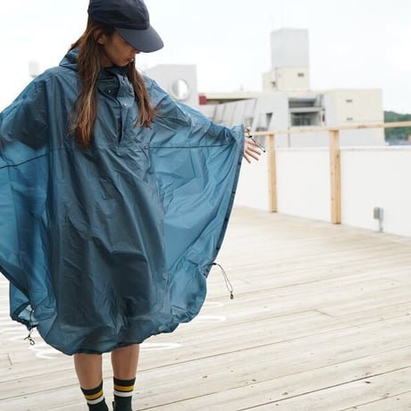 FAIRWEATHER,packable rain poncho