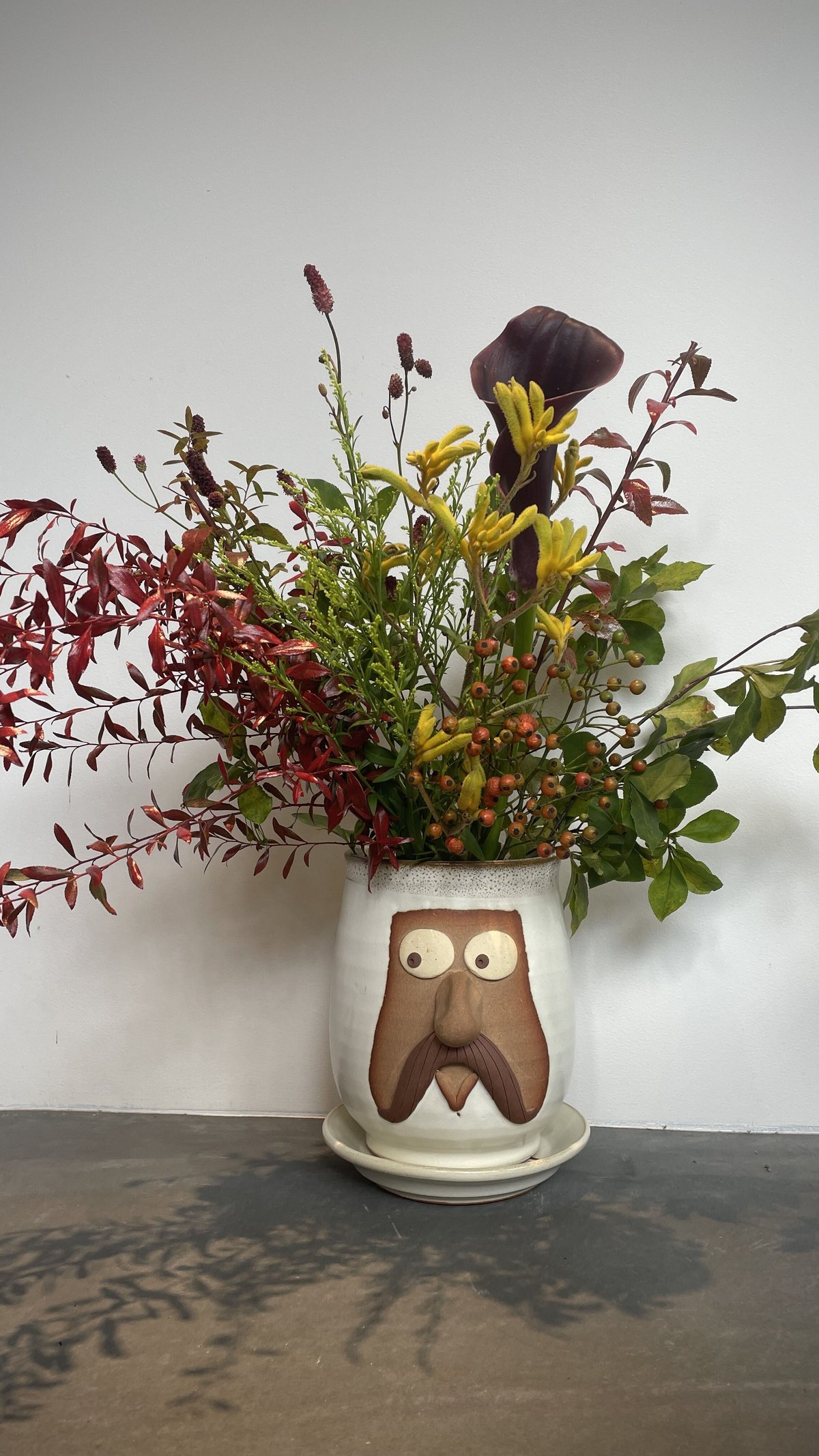 BROWN by 2-tacs, Funny face pot | Purveyors BROWN by 2-tacs, Funny face pot | Purveyors