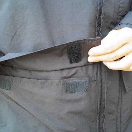 PORTER CLASSIC, WEATHER MILITARY JACKET / LINE NYLON ZU CONNECTION
