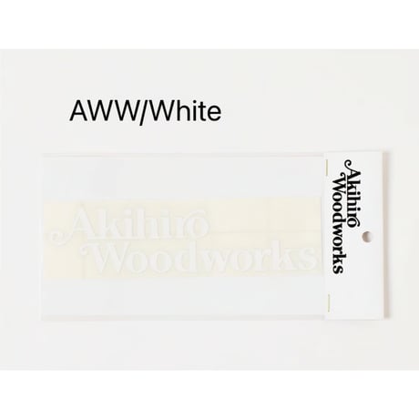 Akihiro Woodworks, Sticker