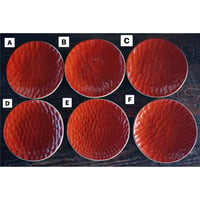 Akihiro Wood Works, Akihiro Plate Urushi Hybrid Red 165