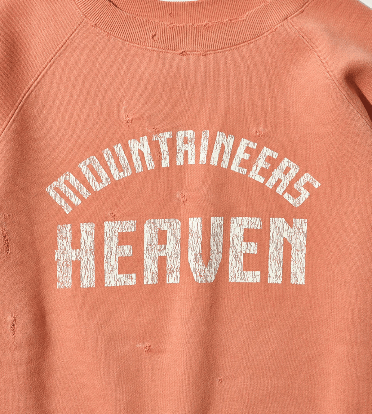 Mountain Research, Damaged Sweat Crew | Purveyors