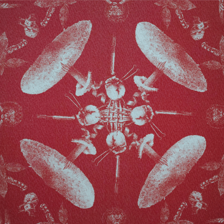 AlexanderLeeChang, draw and collage 25(Woodworks)