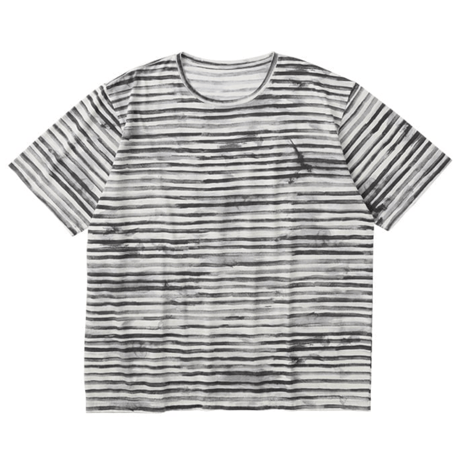 PORTER CLASSIC, ARTIST BORDER T-SHIRT