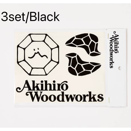 Akihiro Woodworks, Sticker