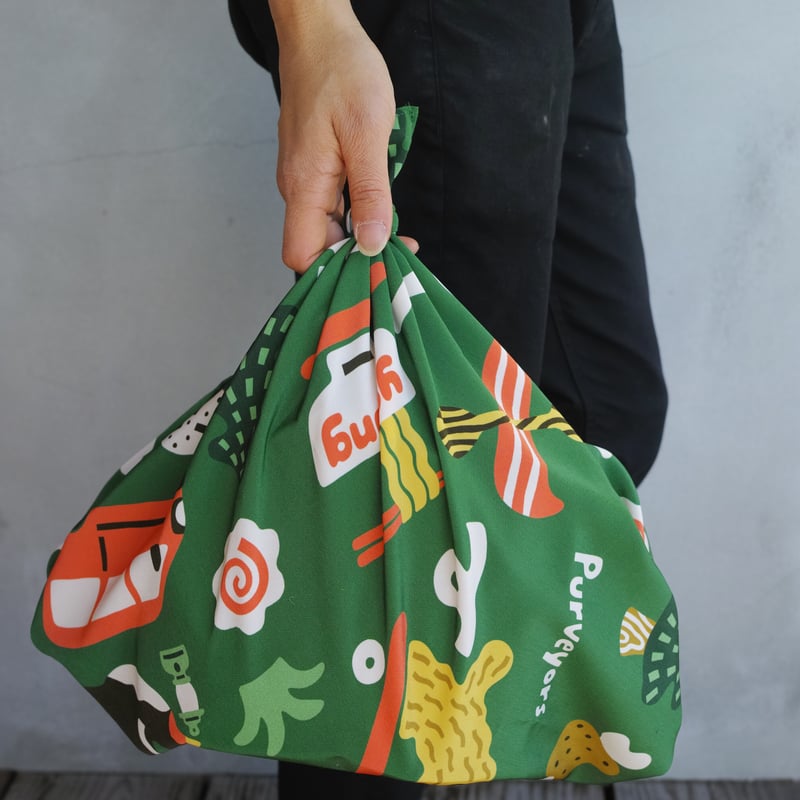 ラーメンやんぐxPurveyors 超撥水風呂敷 | Purveyors