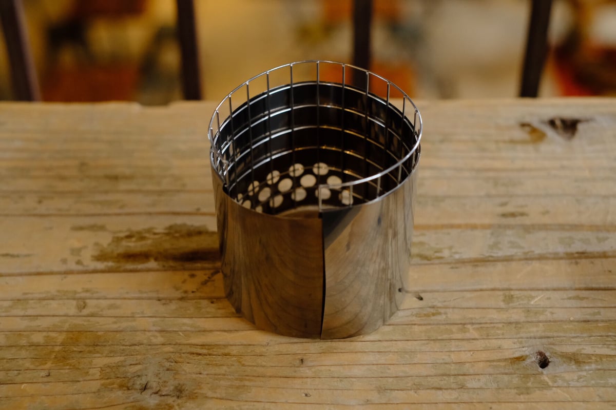 バーベキュー・調理用品 Sanpos' Fun Lite Gear / 3W Wind Sanpos' Fun Lite Gear 3W Windscreen / サンポズファンライト