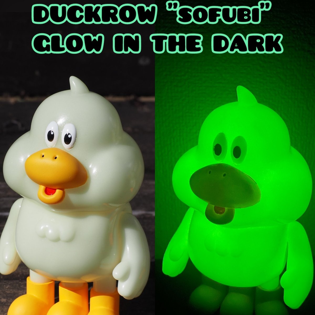 DUCKROW DEPART,ソフビ 《蓄光ノンアルver》 | Purveyors
