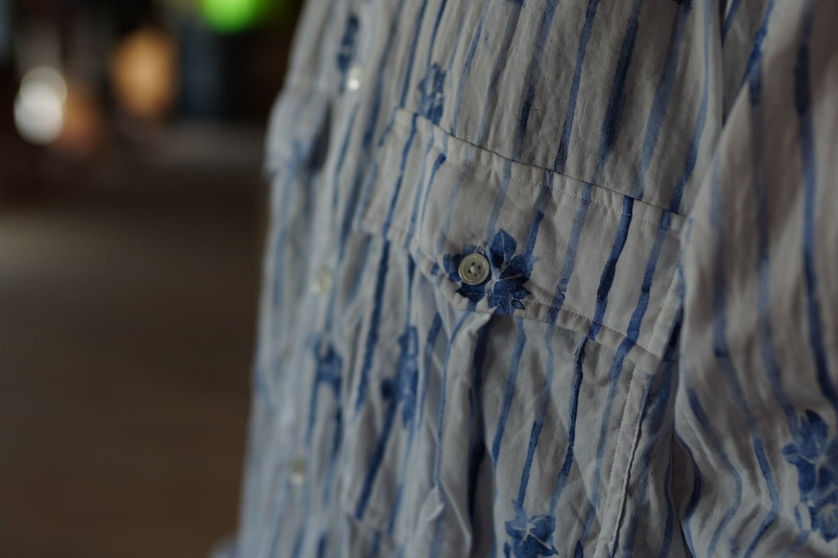 PORTER CLASSIC, ROLL UP 水彩 STRIPE SHIRT | Purve PORTER CLASSIC, ROLL UP 水彩 STRIPE SHIRT | Purve