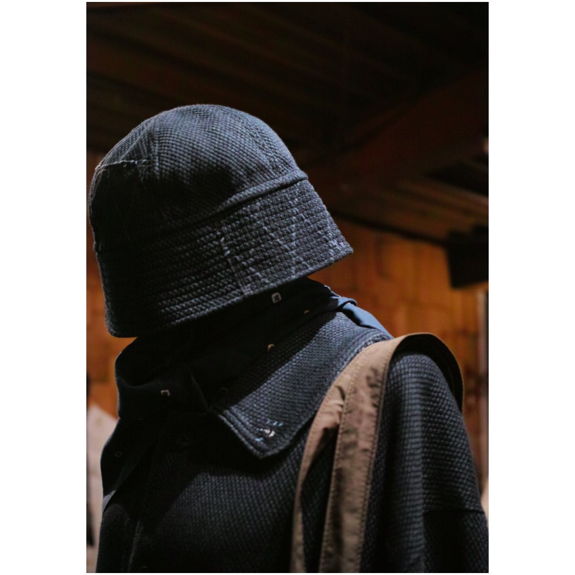 PORTER CLASSIC, H/W KENDO HAGIRE SAILOR HAT | P