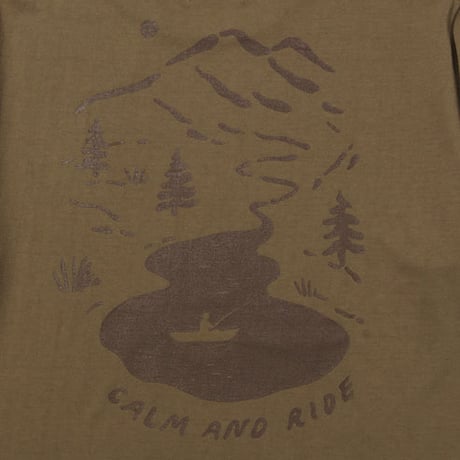 CALM AND RIDE, TRAVEL T-SHIRTS LAKE
