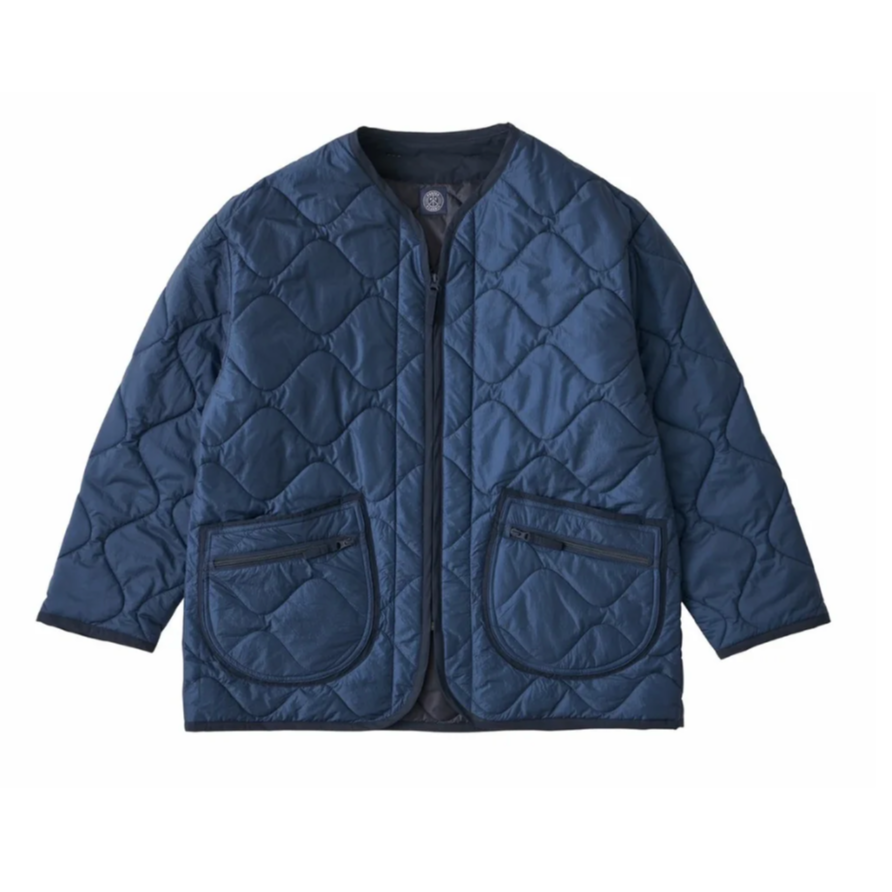 ジャケット・アウター is-ness  COJ QUILTED LINER JACKET 48 is-ness COJ QUILTED LINER JACKET 48（Liner High Neck Jacket