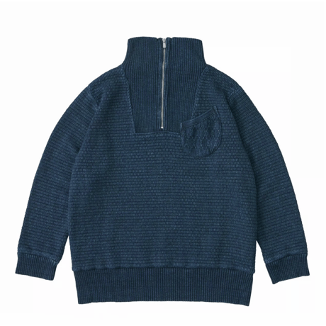PORTER CLASSIC, BEATNIK KENDO KNIT HALF ZIP