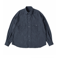 PORTER CLASSIC, ROLL UP FLANNEL SHIRT
