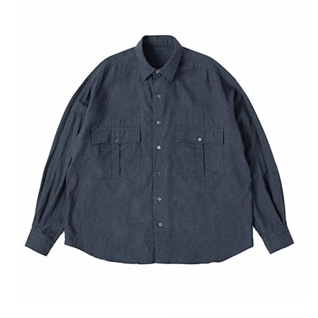 PORTER CLASSIC, ROLL UP FLANNEL SHIRT