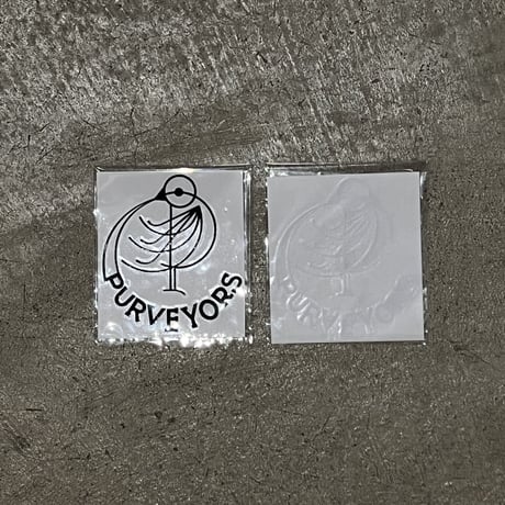 Purveyors, オリジナルロゴカッティングシート