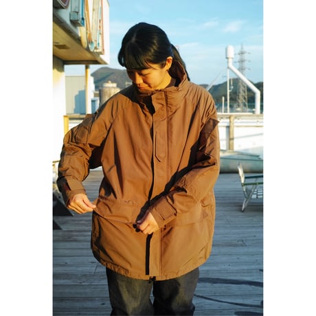 PORTER CLASSIC, WEATHER MILITARY JACKET / LINE NYLON ZU CONNECTION