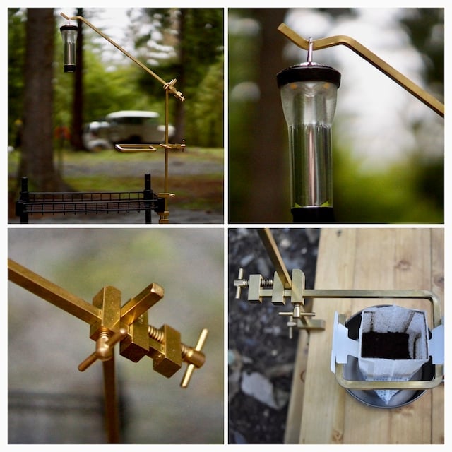 KALUGII, 真鍮製4wayランタンスタンド”変幻4在／ヘンゲンジザイ