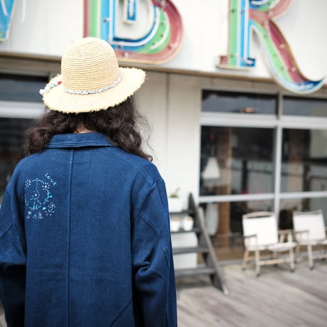 PORTER CLASSIC, PC KENDO FRENCH JACKET EMBROIDERY(FLOWER)WATCH CHAIN ITEM