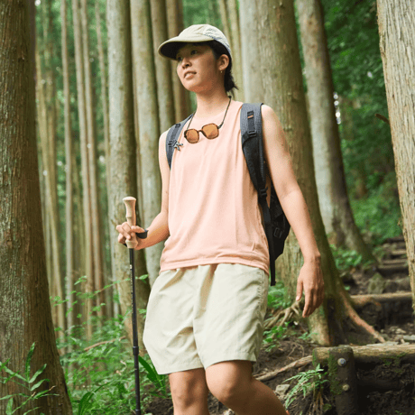 BRING, DRYCOTTONY スリーブレスTシャツ