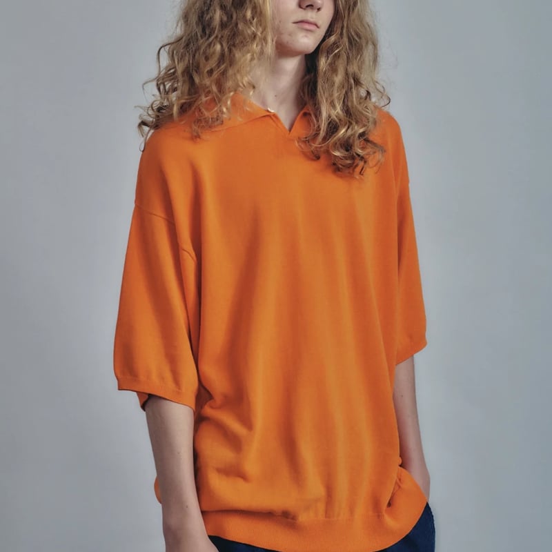is-ness,Knitted Polo Shirt | Purveyors