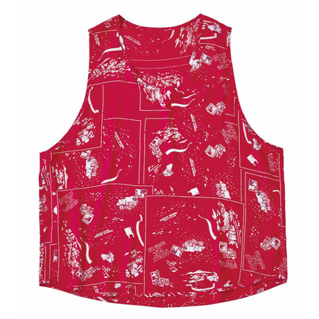 PORTER CLASSIC, ALOHA PULLOVER VEST FRENCH FILM
