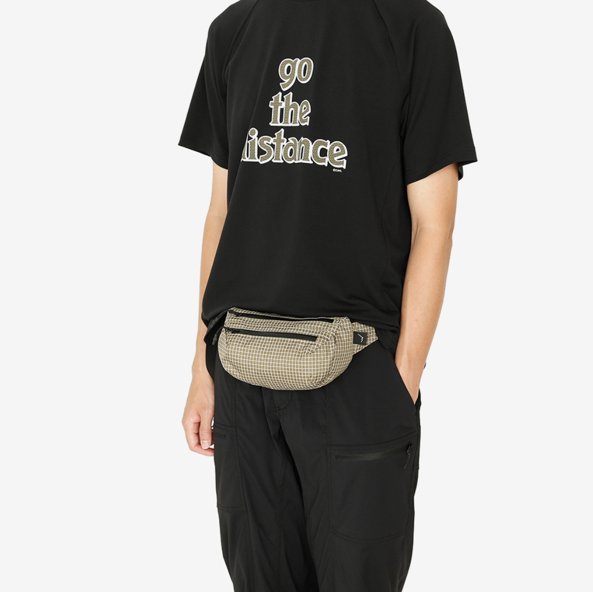 【週末限定値下げ】 CAYL Fanny Pack Grid Black CAYL,Grid Fanny Grid | Purveyors