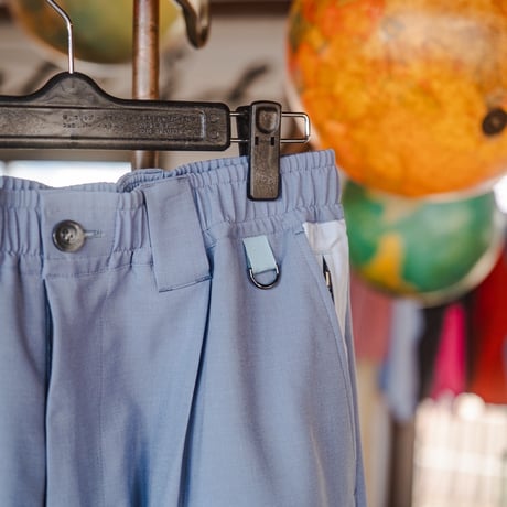 NEW ORDER,2tone Wide Relax Pants