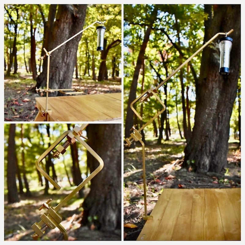 KALUGII, 真鍮製4wayランタンスタンド”変幻4在/ヘンゲンジザイ KALUGII, 真鍮製4wayランタンスタンド”変幻4在/ヘンゲンジザイ