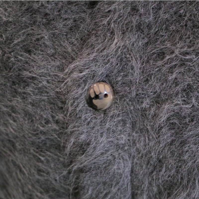 THE INOUE BROTHERS, Suri Alpaca Cardigan | Purv