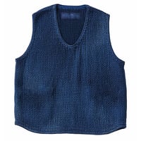 PORTER CLASSIC, NEW SASHIKO PULLOVER VEST