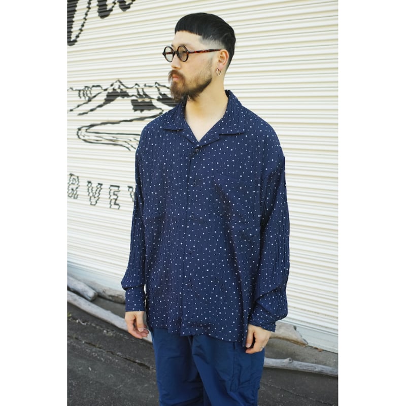 PORTER CLASSIC, ALOHA LONG SHIRT CLASSY DOTS | PORTER CLASSIC, ALOHA LONG SHIRT CLASSY DOTS |