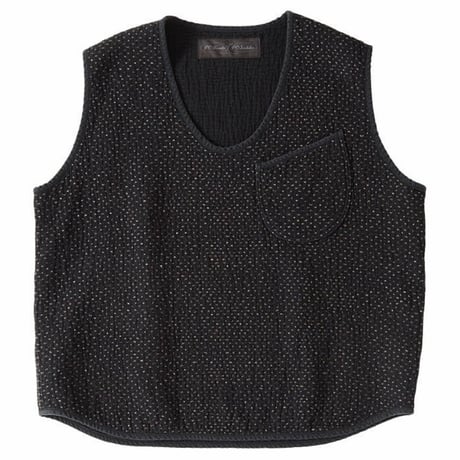 PORTER CLASSIC, NEW SASHIKO PULLOVER VEST