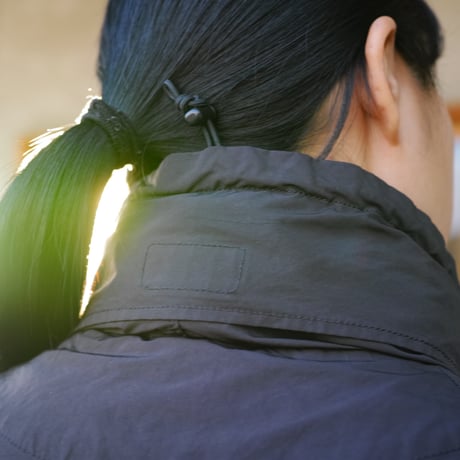 PORTER CLASSIC, WEATHER MILITARY JACKET / LINE NYLON ZU CONNECTION