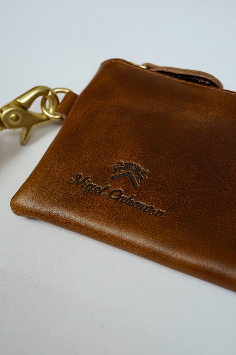 小物 nigel cabourn COIN CASE PEAT LABEL 高品質なレザー小物》COIN CASE PEAT LABEL – ナイジェル