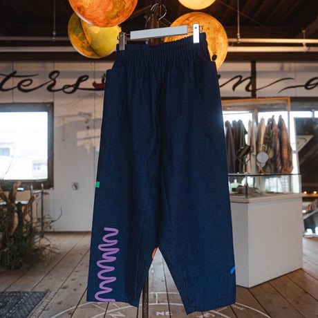 musica print works モンペパンツ